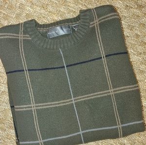 VINTAGE OSCAR DE LA RENTA MENS SWEATER, GREEN XXL